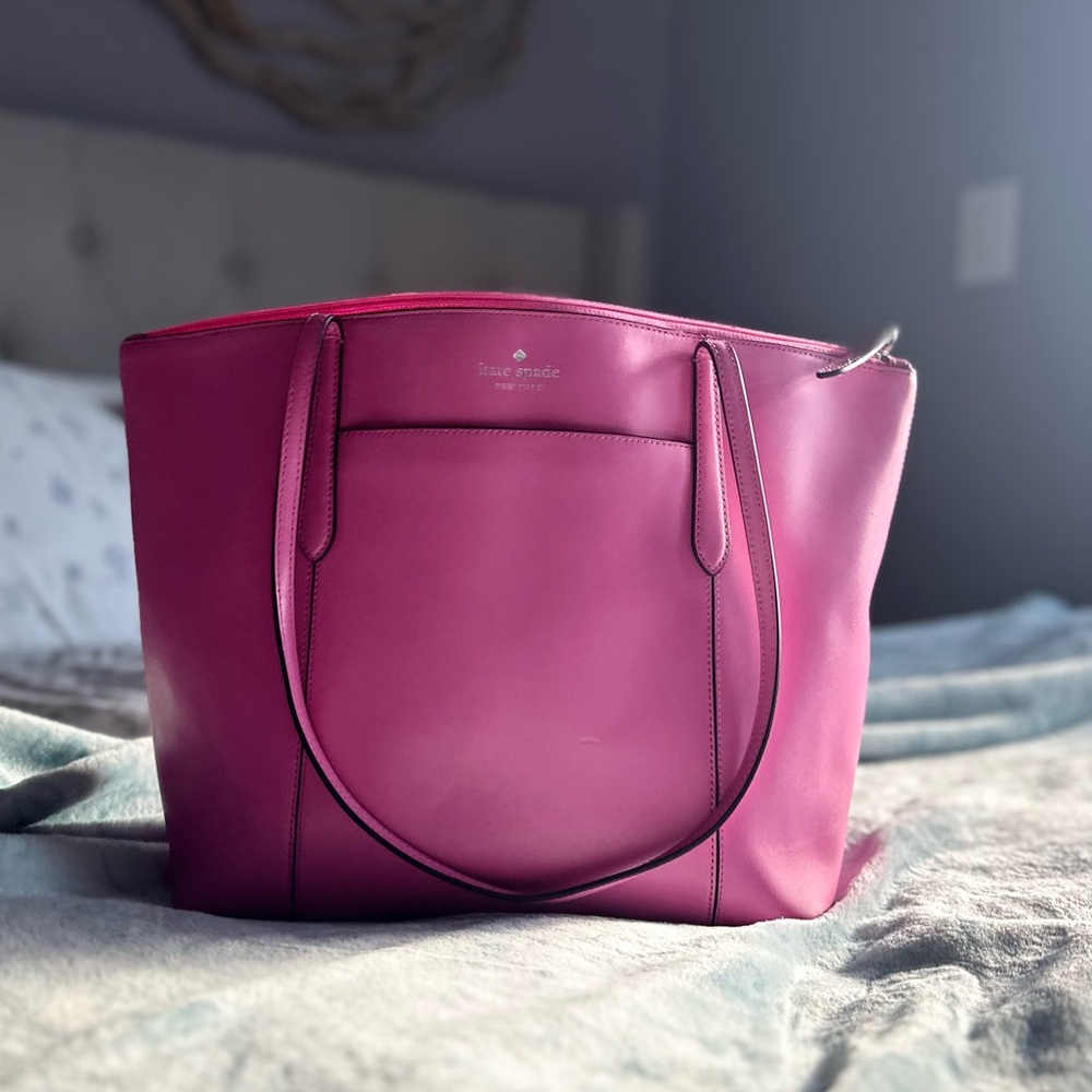 NWOT Kate Spade Large Rey Tote Bag in Peony